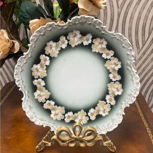 Antique rosenthal Bavaria porcelain floral plate